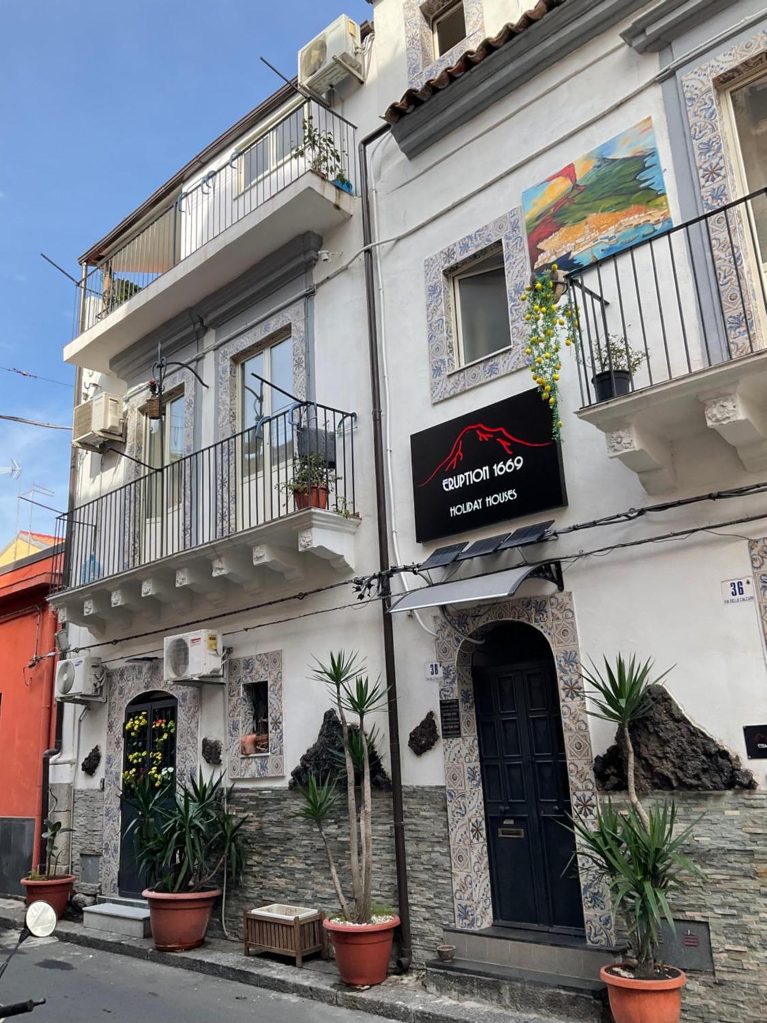 Eruption1669 Apartman Catania-Fontanarossai nemzetközi repülőtér Kültér fotó